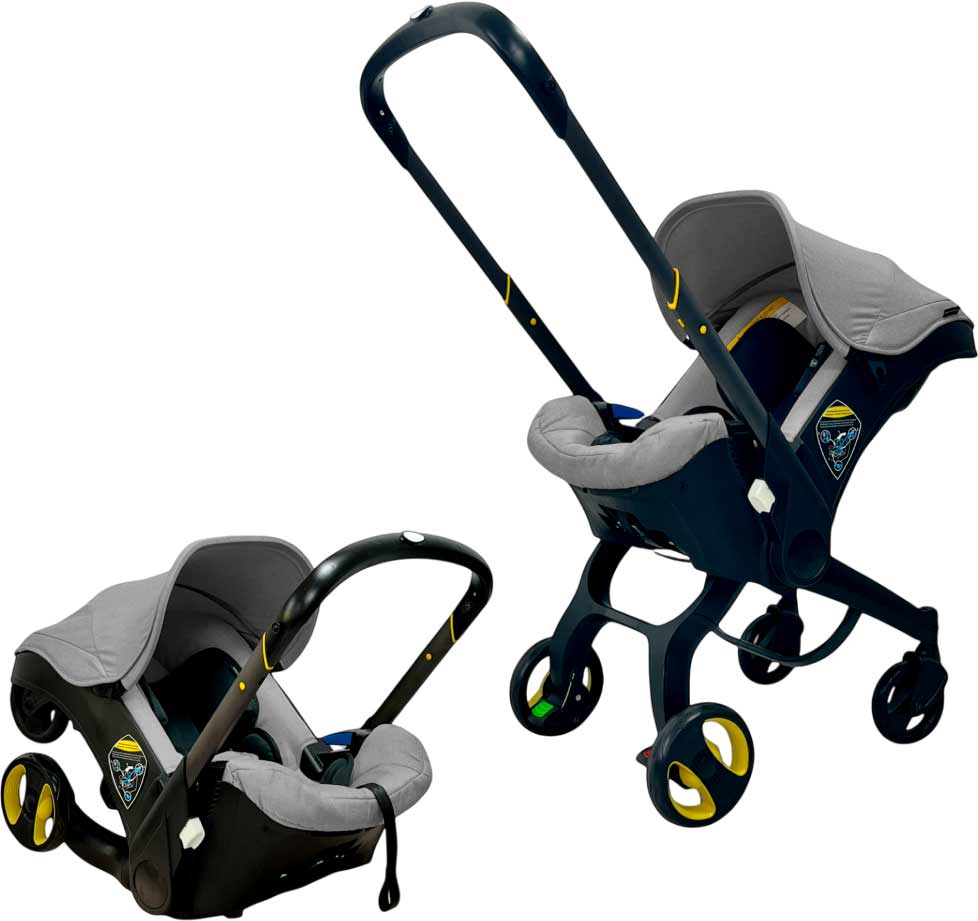 Коляска-автолюлька Bubago Mirco BG 153-2 Серый